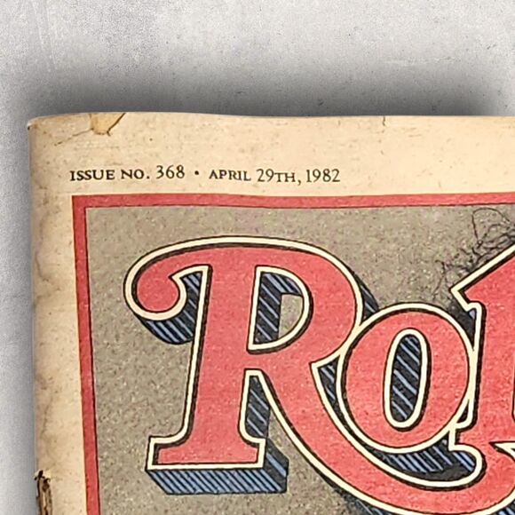 Rolling Stone Magazine #368 April 29, 1982 John Belushi Tribute Issue No Label - Picture 3 of 8